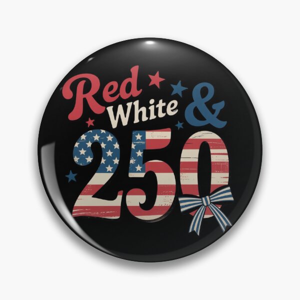 Item preview, Red White & 250 Vintage Patriotic, 1776–2026 Fourth of July designed and sold by Zizo-DR44.