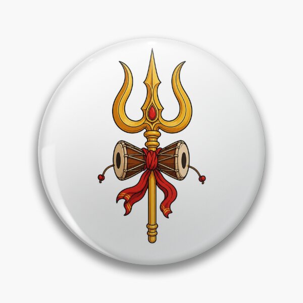 Item preview, Trident (Trishul) - Sacred Symbol of Lord Shiva designed and sold by Myra365Art.