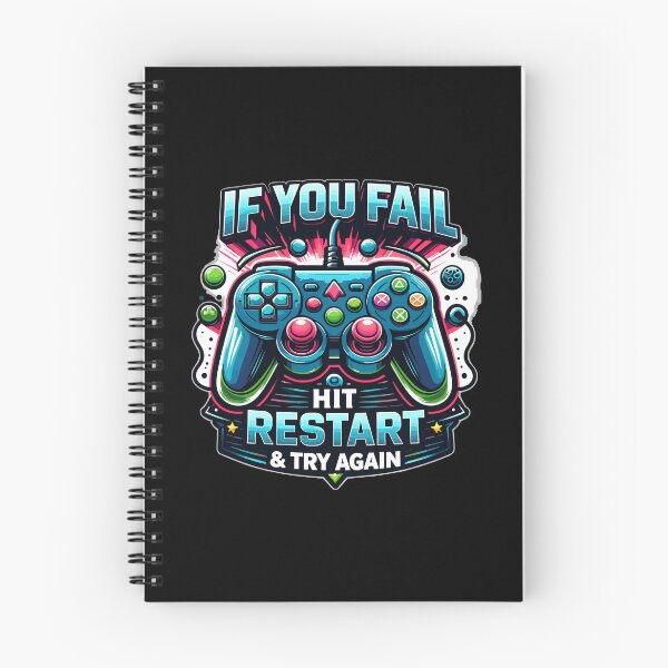 Item preview, If You Fail, Hit Restart & Try Again. designed and sold by Jaked74.