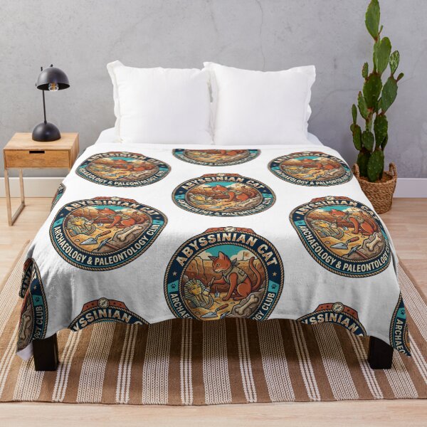 Item preview, Abyssinian Cat Archaeology Paleontology Excavation Fossil Artifact designed and sold by PictoVibe.