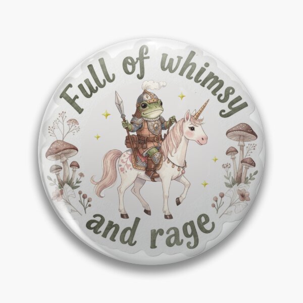 Item preview, Full of Whimsy and Rage designed and sold by Buffy Butler.