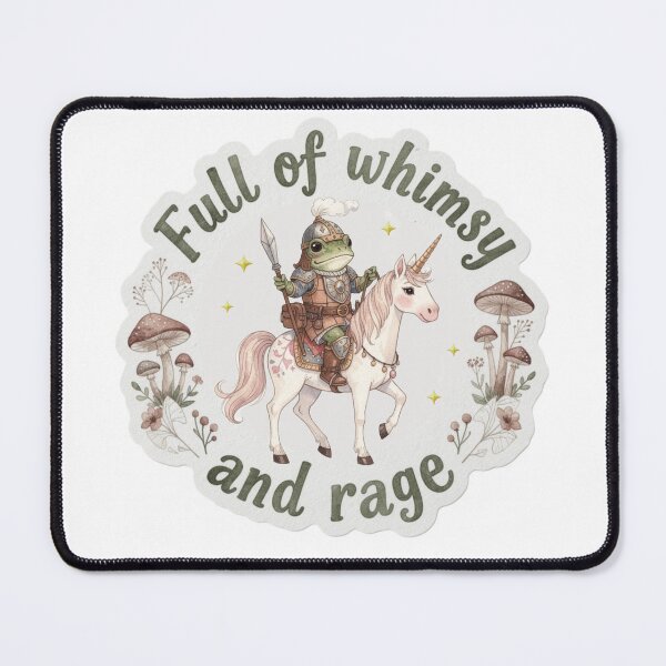 Item preview, Full of Whimsy and Rage designed and sold by Buffy Butler.