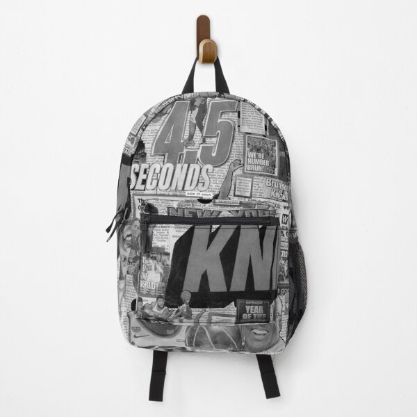 Item preview, Ode to New York: Knicks 2026 Championship Newspaper Collage (B&W) designed and sold by jordaniascorner.