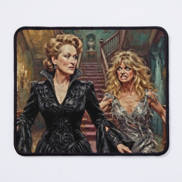 Item preview, Death Becomes Her Retro Dark Comedy Fantasy Tribute Art Movie Poster designed and sold by Art's Diner.