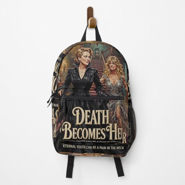 Item preview, Death Becomes Her Retro Dark Comedy Fantasy Tribute Art Movie Poster designed and sold by Art's Diner.