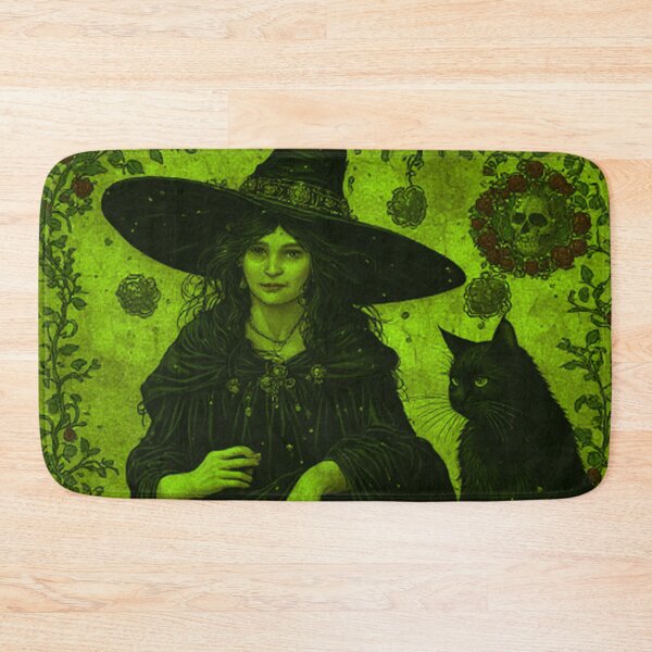Item preview, Witch and Her Cat designed and sold by TheDarkWardrobe.