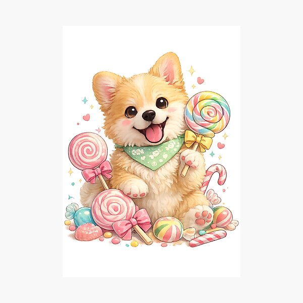 Item preview, cute puppy designed and sold by Looplk.