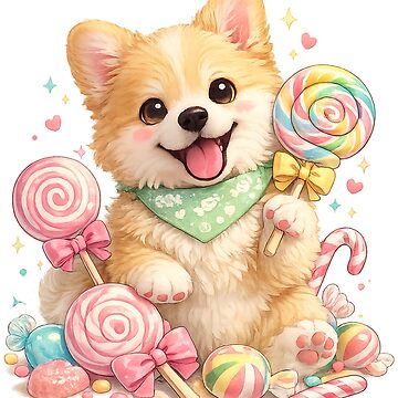 Artwork thumbnail, cute puppy by Looplk