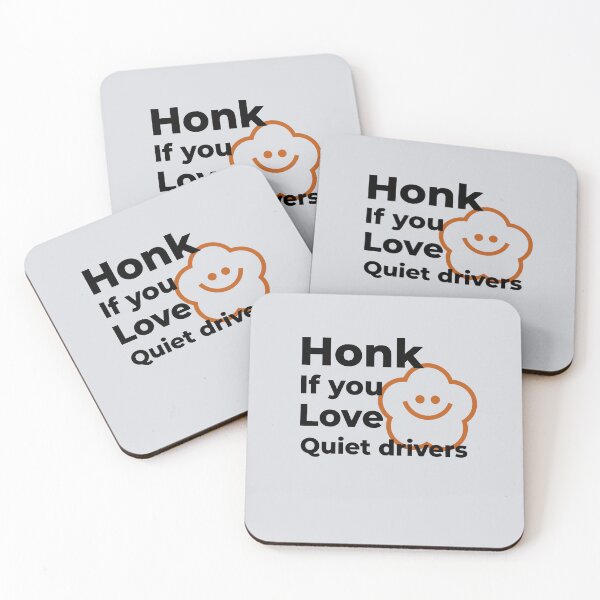 Item preview, Honk if you love quiet drivers-V3 designed and sold by CHIEF-HAT STORE.
