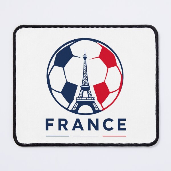 Item preview, France Team Soccer Ball with Eiffel Tower | French Futbol designed and sold by pixiedustpaint.