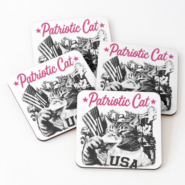 Item preview, Patriotic Cat USA designed and sold by lorybigtoe.