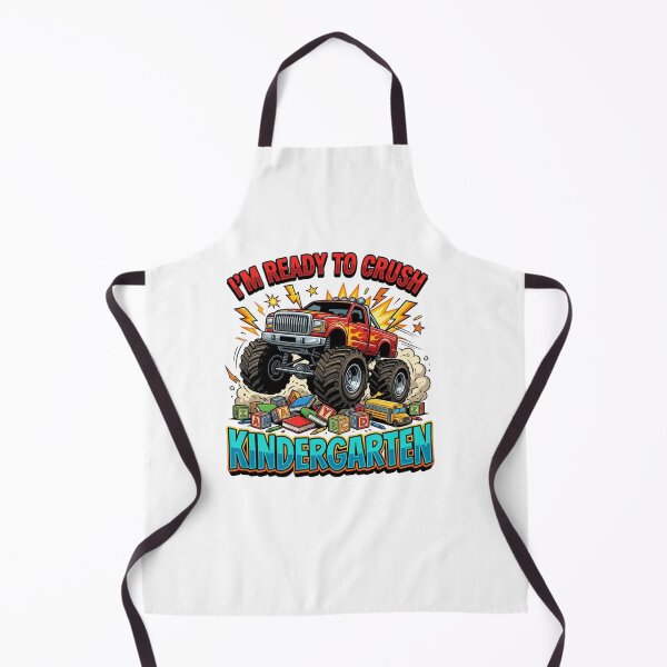 Item preview, Ready To Crush Kindergarten Monster Truck Kids designed and sold by SiarheiYur.