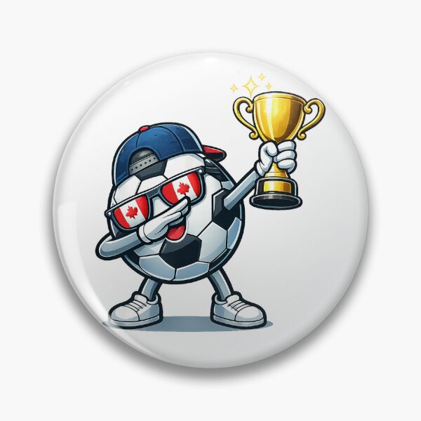 Item preview, Dabbing Soccer Ball Canadian Football designed and sold by QuiteOrbit.