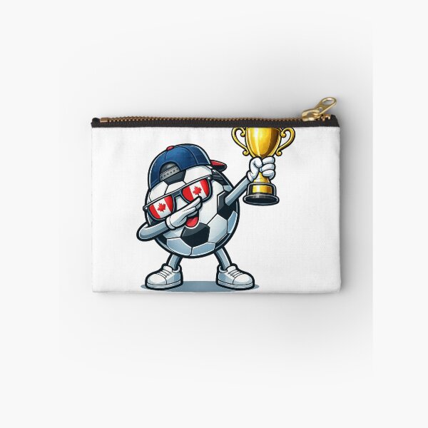 Item preview, Dabbing Soccer Ball Canadian Football designed and sold by QuiteOrbit.