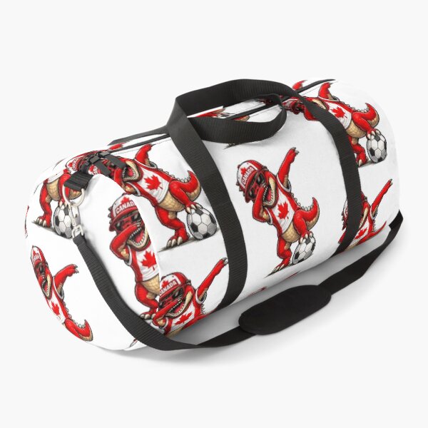 Item preview, Funny T Rex Maple Leaf Canadian Flag Dabbing Soccer designed and sold by QuiteOrbit.