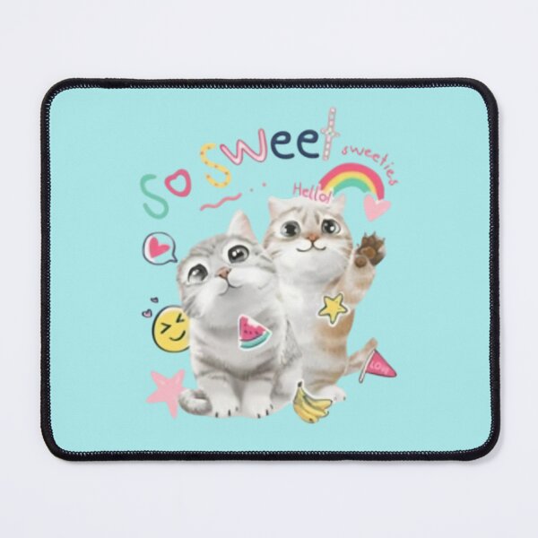 Item preview, So Sweet Kitties - Kawaii Cats and Rainbow Art designed and sold by Kyilestore.
