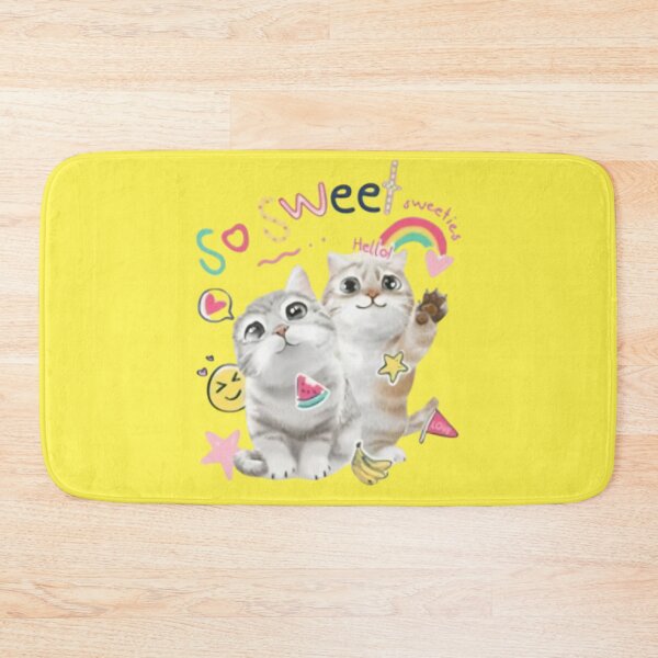 Item preview, So Sweet Kitties - Kawaii Cats and Rainbow Art designed and sold by Kyilestore.