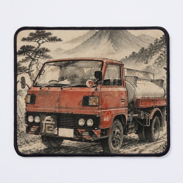 Artikelvorschau, Mitsubishi Fuso Truck im Samurai-Stil entworfen und verkauft von Dimensionality.