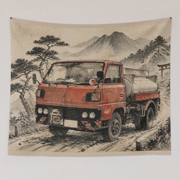 Item preview, Mitsubishi Fuso Truck Samurai Style designed and sold by Dimensionality.