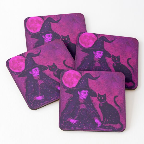 Item preview, Medieval Witch and Her Cat designed and sold by TheDarkWardrobe.