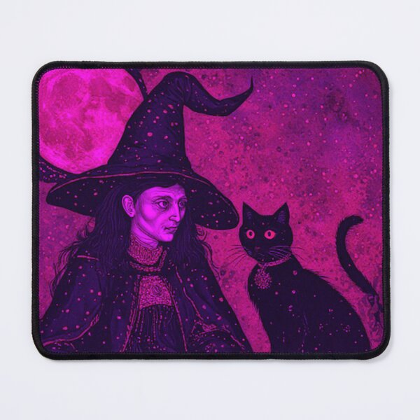 Item preview, Medieval Witch and Her Cat designed and sold by TheDarkWardrobe.