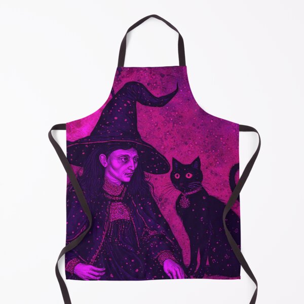 Item preview, Medieval Witch and Her Cat designed and sold by TheDarkWardrobe.
