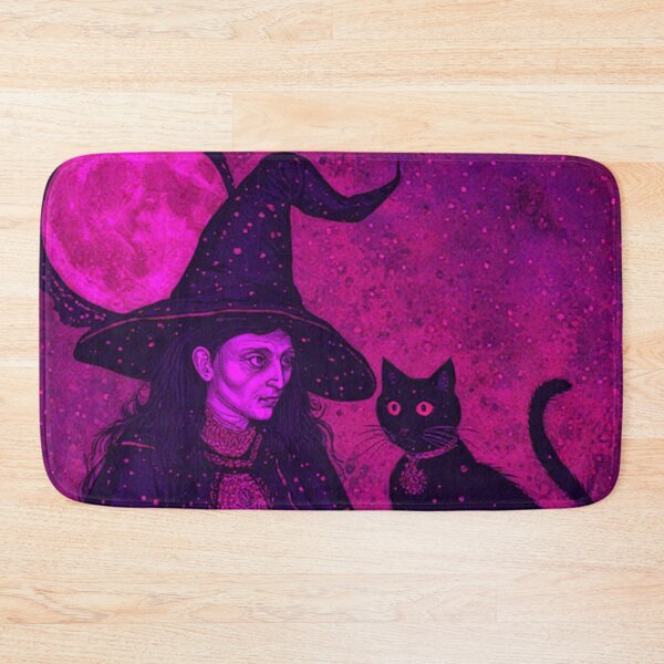 Item preview, Medieval Witch and Her Cat designed and sold by TheDarkWardrobe.