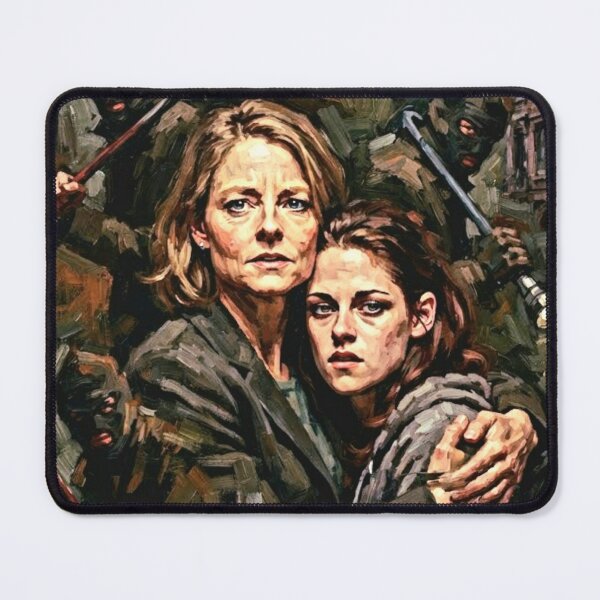 Item preview, Panic Room Retro Psychological Thriller Home Invasion Tribute Art Movie Poster designed and sold by Art's Diner.