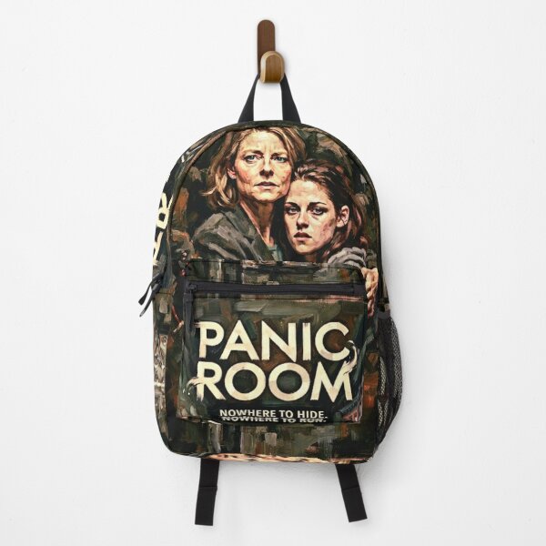 Item preview, Panic Room Retro Psychological Thriller Home Invasion Tribute Art Movie Poster designed and sold by Art's Diner.