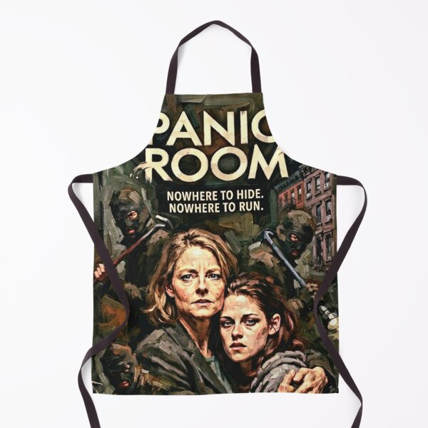 Item preview, Panic Room Retro Psychological Thriller Home Invasion Tribute Art Movie Poster designed and sold by Art's Diner.
