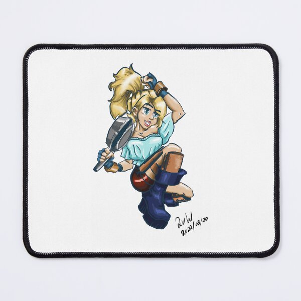 Item preview, Halfling Girl With Pan designed and sold by insmpinh.