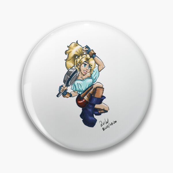Item preview, Halfling Girl With Pan designed and sold by insmpinh.