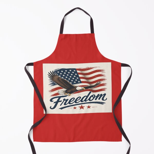 Item preview, Freedom is not free American flag with eagle graphics design background for apparel and digital print designed and sold by MonoDigitalArt.
