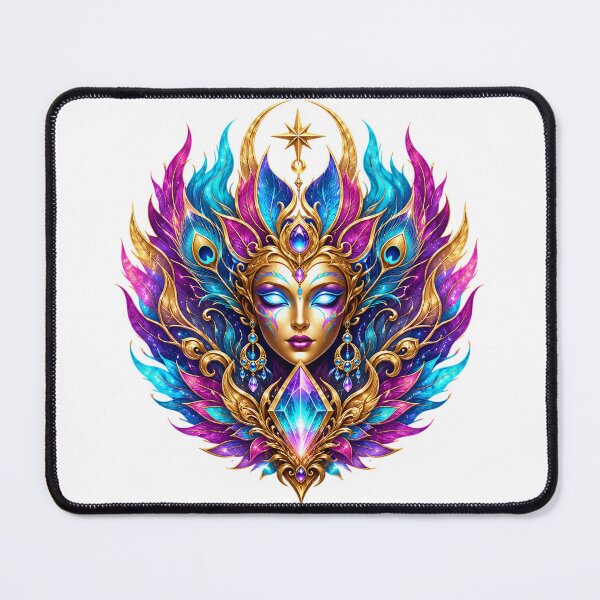 Item preview, Divine Feminine Goddess Mask designed and sold by syotos-ai.