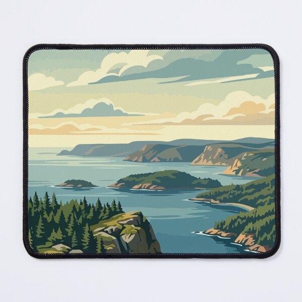 Item preview, Terra Nova National Park Canada Travel Vintage designed and sold by RareDeerArt.