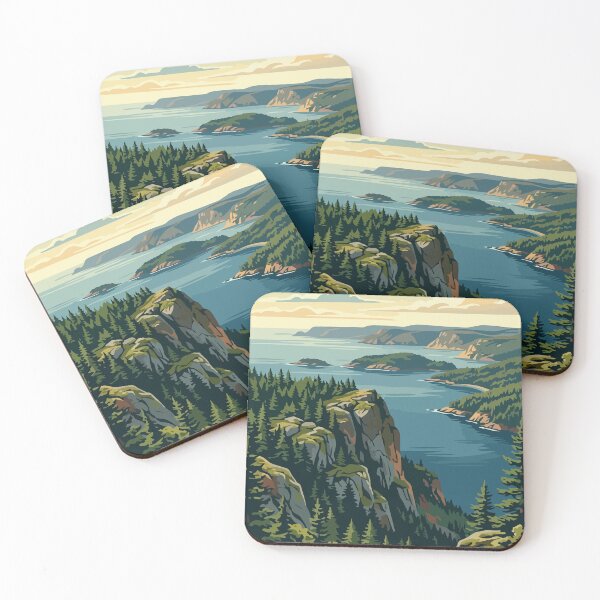 Item preview, Terra Nova National Park Canada Travel Vintage designed and sold by RareDeerArt.