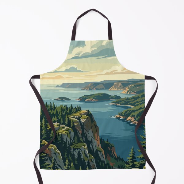 Item preview, Terra Nova National Park Canada Travel Vintage designed and sold by RareDeerArt.