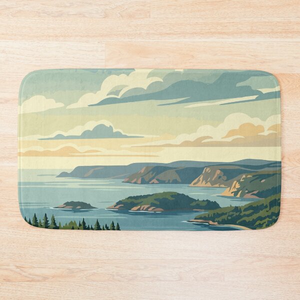Item preview, Terra Nova National Park Canada Travel Vintage designed and sold by RareDeerArt.