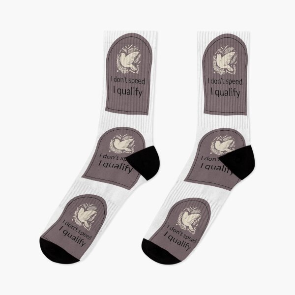 Item preview, I don’t speed I qualify-V3 designed and sold by CHIEF-HAT STORE.