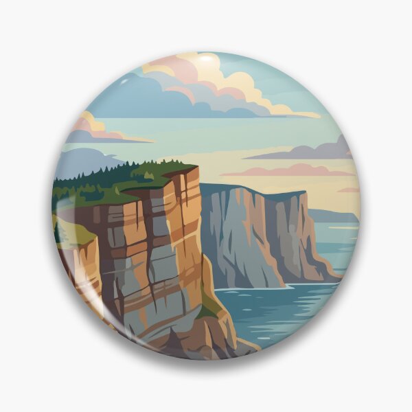 Item preview, Forillon National Park Canada Travel Vintage designed and sold by RareDeerArt.