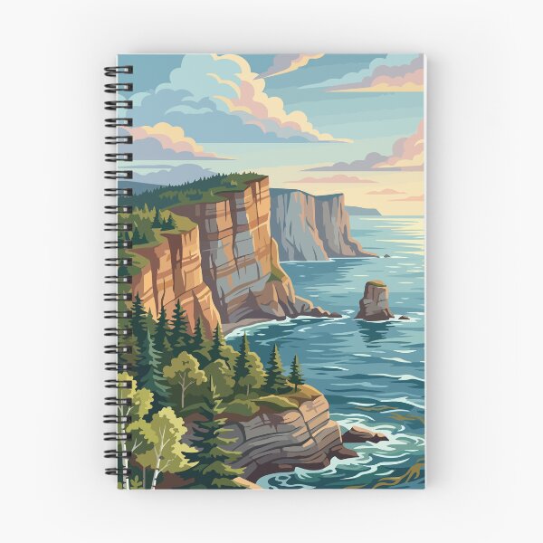 Item preview, Forillon National Park Canada Travel Vintage designed and sold by RareDeerArt.