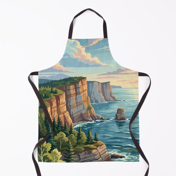 Item preview, Forillon National Park Canada Travel Vintage designed and sold by RareDeerArt.