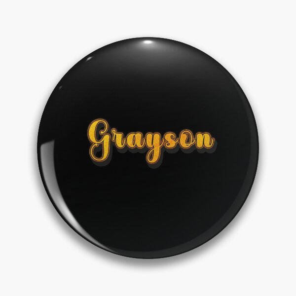 Item preview, Grayson Personalized Name Design with Heart | Funny Custom Gift designed and sold by Watsonarts.