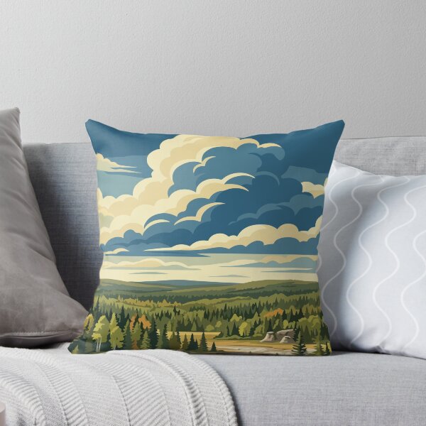 Item preview, Wood Buffalo National Park Canada Travel Vintage designed and sold by RareDeerArt.