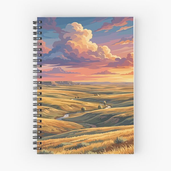 Item preview, Grasslands National Park Canada Travel Vintage designed and sold by RareDeerArt.