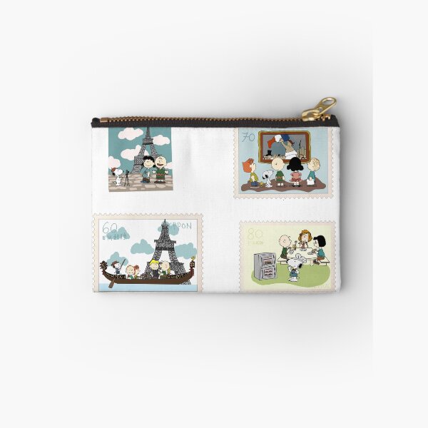 Item preview, Paris postcard stamp snoopy designed and sold by Katyslittlestickershop.