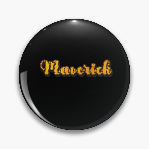 Item preview, Maverick Personalized Name Design with Heart | Funny Custom Gift designed and sold by Watsonarts.