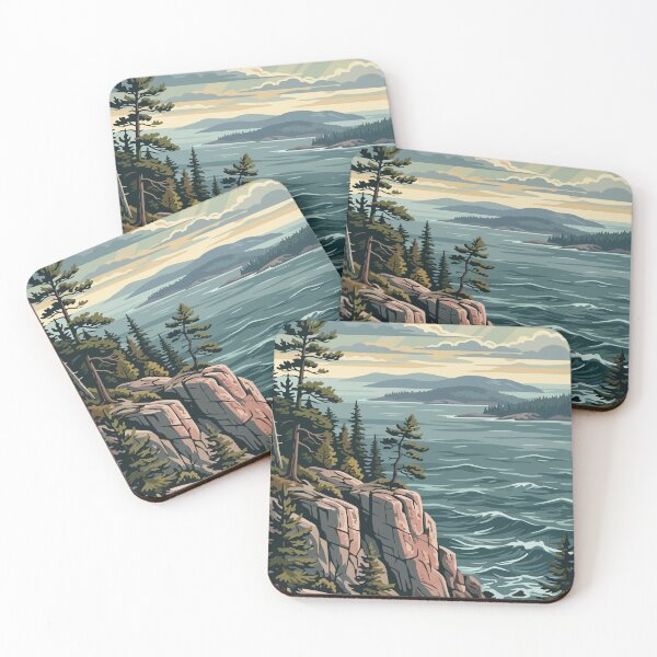 Item preview, Pukaskwa National Park Canada Travel Vintage designed and sold by RareDeerArt.