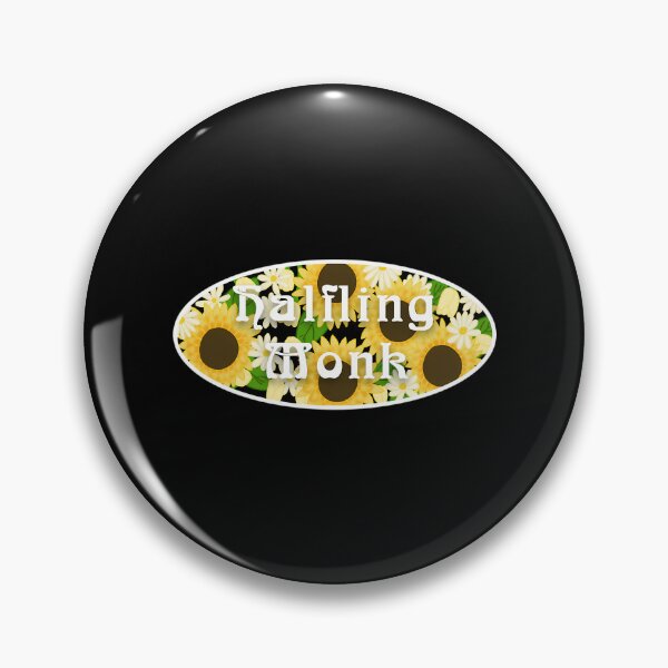 Item preview, Halfling Monk Yellow Flowers designed and sold by insmpinh.