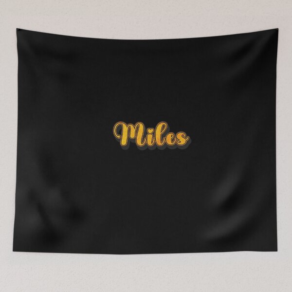 Item preview, Miles Personalized Name Design with Heart | Funny Custom Gift designed and sold by Watsonarts.